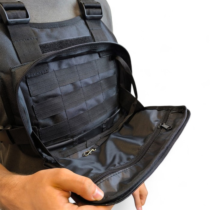 Сумка однолямочна чоловіча крос боді, Сумка месенджер кобура Молодіжна брезентова GB-20