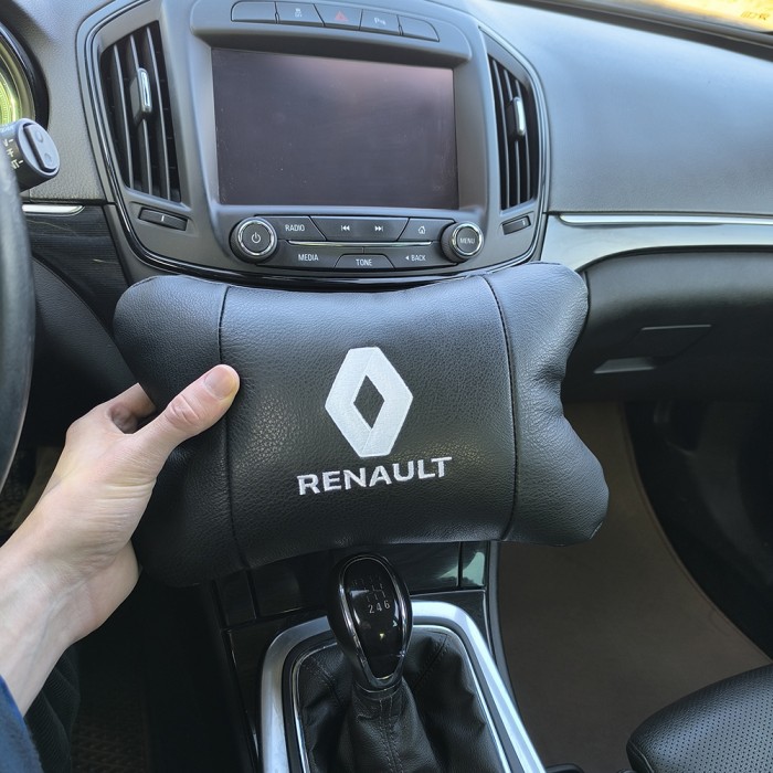 Подушка підголівник для поїздок в машині Renault Рено, Подушка під голову для поїздок JU-43