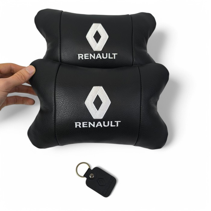 Подушка підголівник для поїздок в машині Renault Рено, Подушка під голову для поїздок JU-43