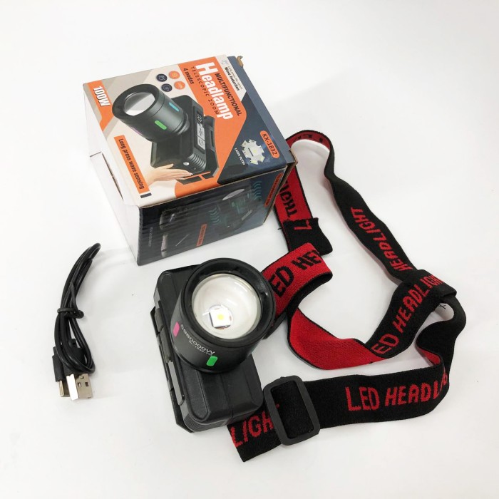 Налобний акумуляторний ліхтар на голову, Налобний ліхтар зі зручним ремінцем для голови WM-32