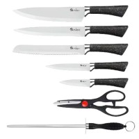 Набір литих ножів для кухні UNIQUE, Ергономічні ножі для кухні Набір ножів кожної XO-40