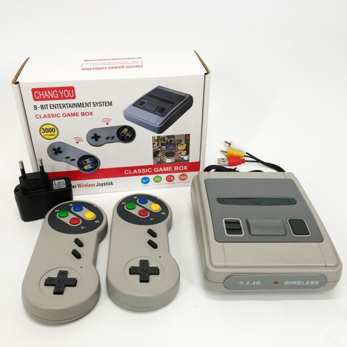 Консоль з двома джойстиками в комплекті 3000, Портативна ігрова приставка ретро, Приставки денді CY-16