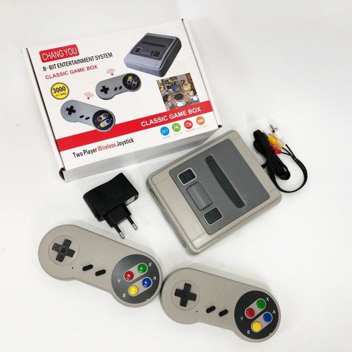 Консоль з двома джойстиками в комплекті 3000, Портативна ігрова приставка ретро, Приставки денді CY-16