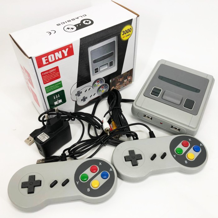 Домашня ігрова приставка Retro LH-2221, Портативна консоль з встановленими SE-730 1000 ігор