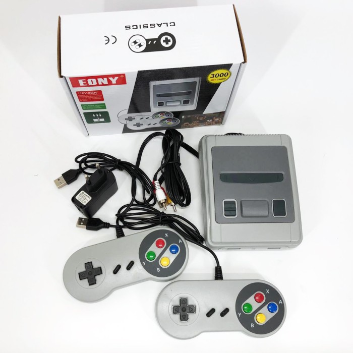 Домашня ігрова приставка Retro LH-2221, Портативна консоль з встановленими SE-730 1000 ігор