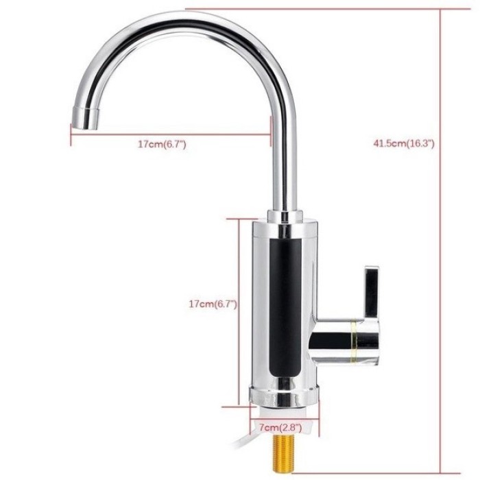 Електронагрівальний кран, Побутовий кран з підігрівом Компактний з підігрівом VB-58