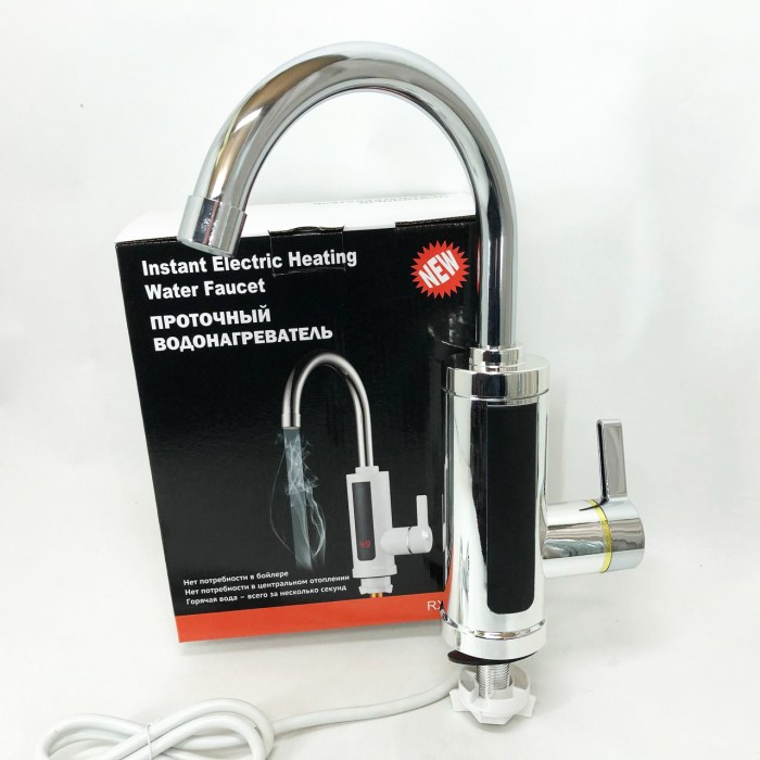 Крани-водонагрівачі Delimano RX-0111c 3 кВт, Електричні водонагрівачі, Прилад для водонагріву NJ-58