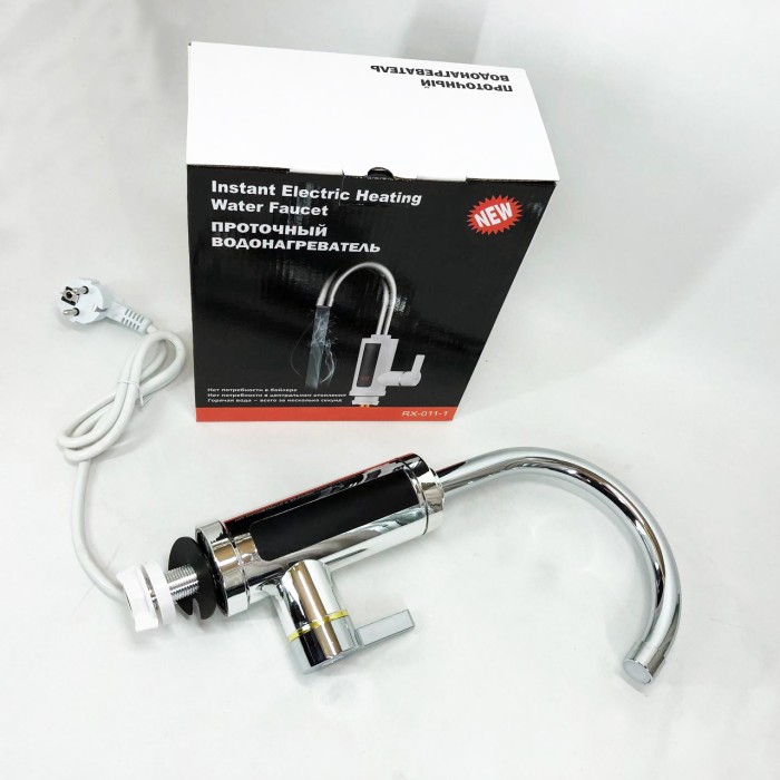 Крани-водонагрівачі Delimano RX-0111c 3 кВт, Електричні водонагрівачі, Прилад для водонагріву NJ-58