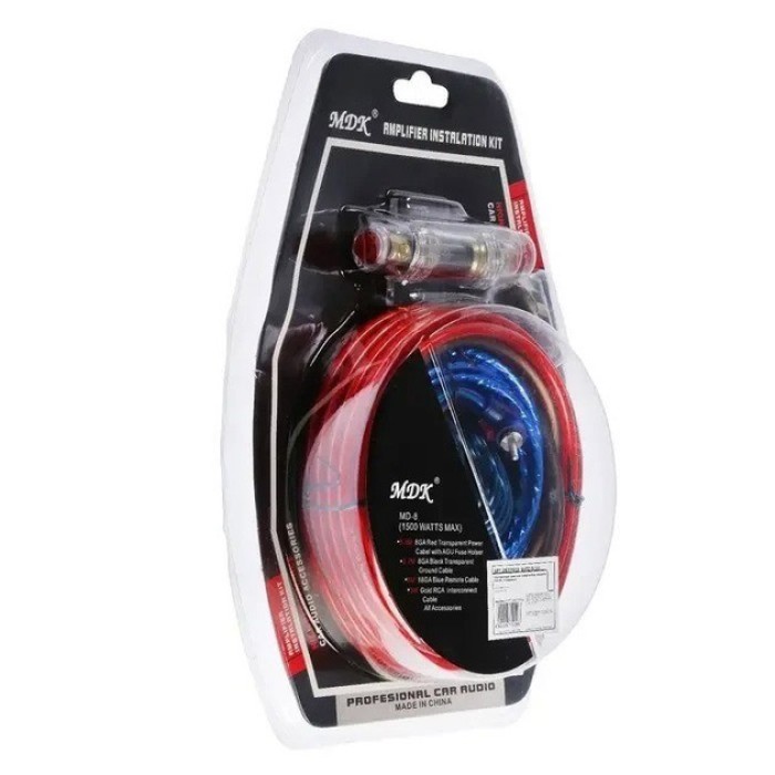 Набір дротів для встановлення саббуфера kit MD 8, набір кабелів для автоакустики IM-22