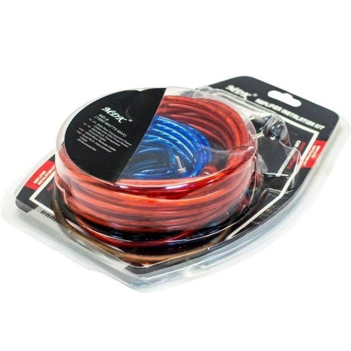 Набір дротів для встановлення саббуфера kit MD 8, набір кабелів для автоакустики NK-53