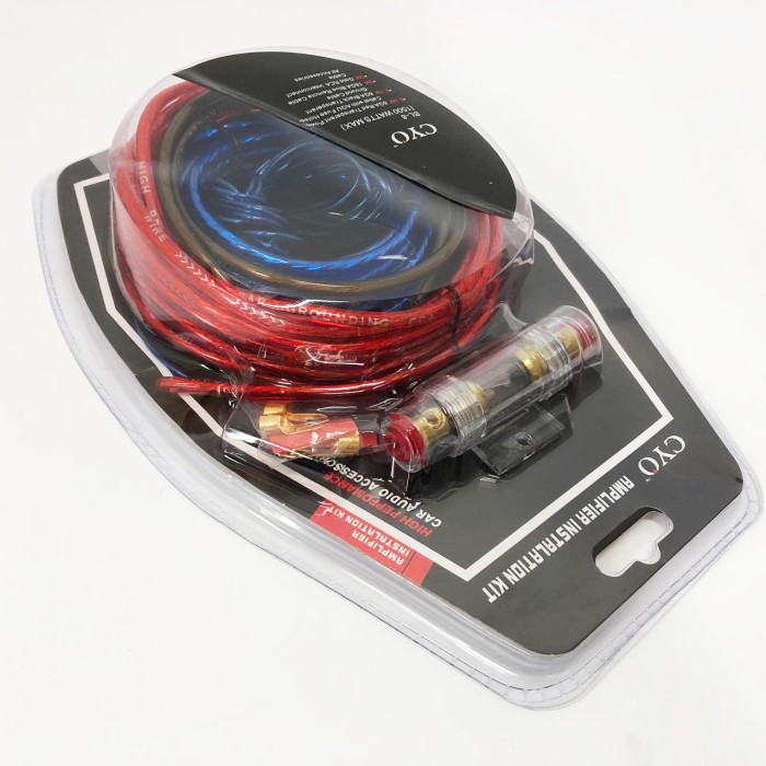 Набір дротів для встановлення саббуфера kit MD 8, набір кабелів для автоакустики RT-50