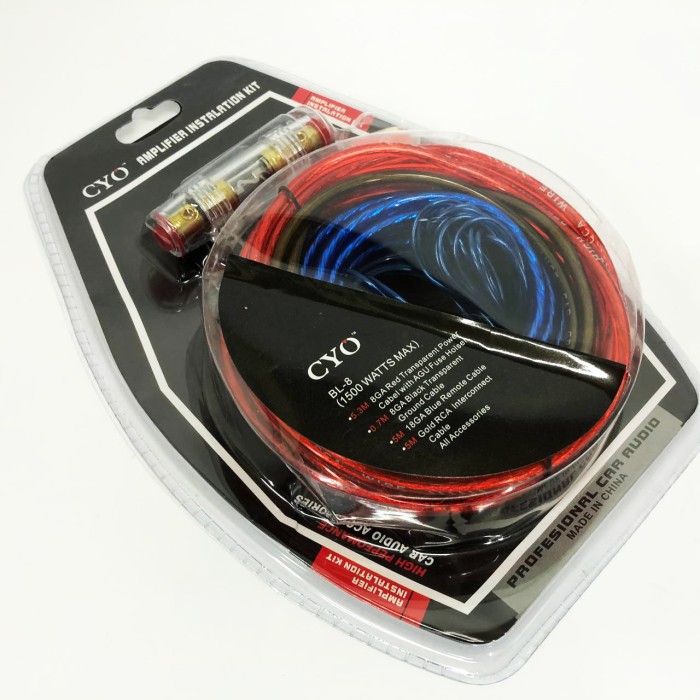 Набір дротів для встановлення саббуфера kit MD 8, набір кабелів для автоакустики RT-50