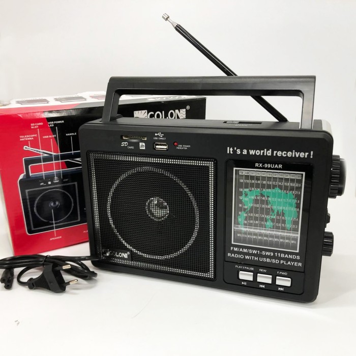 Портативний радіо приймач від мережі GOLON, Радіо приймачі від мережі, Ам приймач RU-61