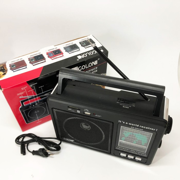 Портативний радіо приймач від мережі GOLON, Радіо приймачі від мережі, Ам приймач RU-61
