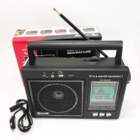 Портативний радіоприймач GOLON RX-99/3920 акумуляторний FM/AM/SW з відтворенням USB/MicroSD