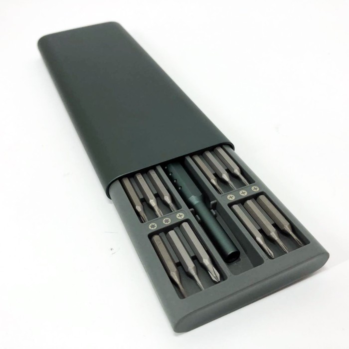 Набір прецизійних викруток з ручкою 48 в 1 у металевому футлярі JY-58