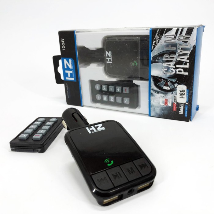 Автомобільний зарядний пристрій H86BT, Автомобільний fm передавач з блютуз, Трансмітер в прикурювач UX-25