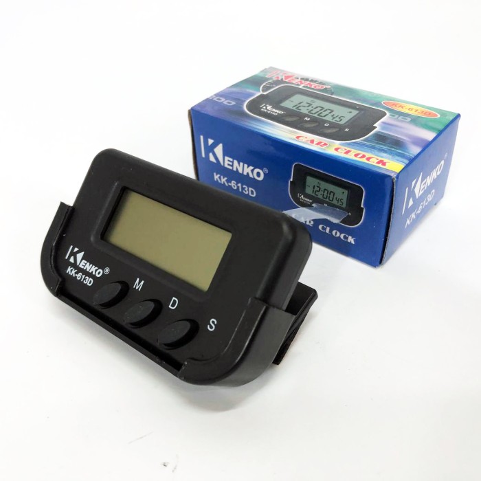 Автомобільний електронний годинник з секундоміром Kenko KK-613D GF-65