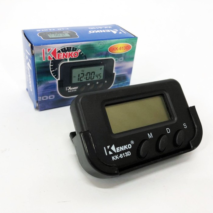 Автомобільний електронний годинник з секундоміром Kenko KK-613D GF-65