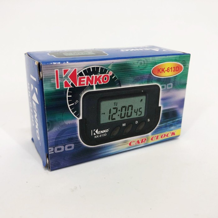 Автомобільний електронний годинник з секундоміром Kenko KK-613D GF-65