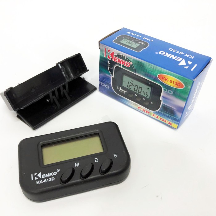 Автомобільний електронний годинник з секундоміром Kenko KK-613D GF-65