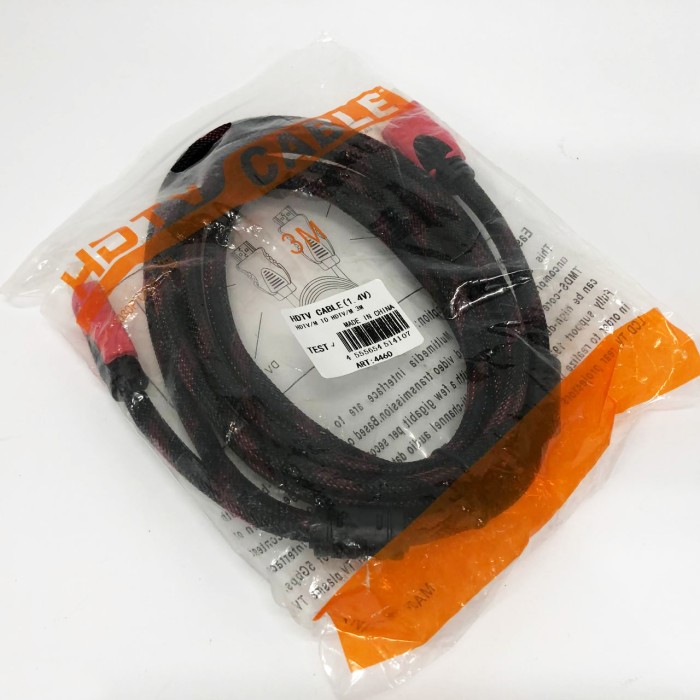 Кабель Hdmi/Hdmi посилений в обмотці 3 м AY-26