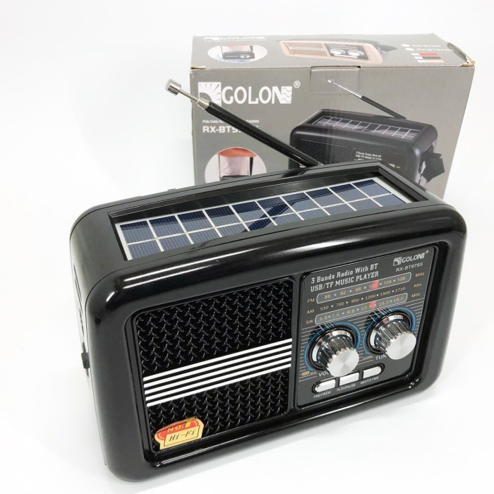 Радіо переносне фм Golon RX-BT978S, Портативне fm радіо з usb Портативне FM з флеш-накопичувачем JV-10