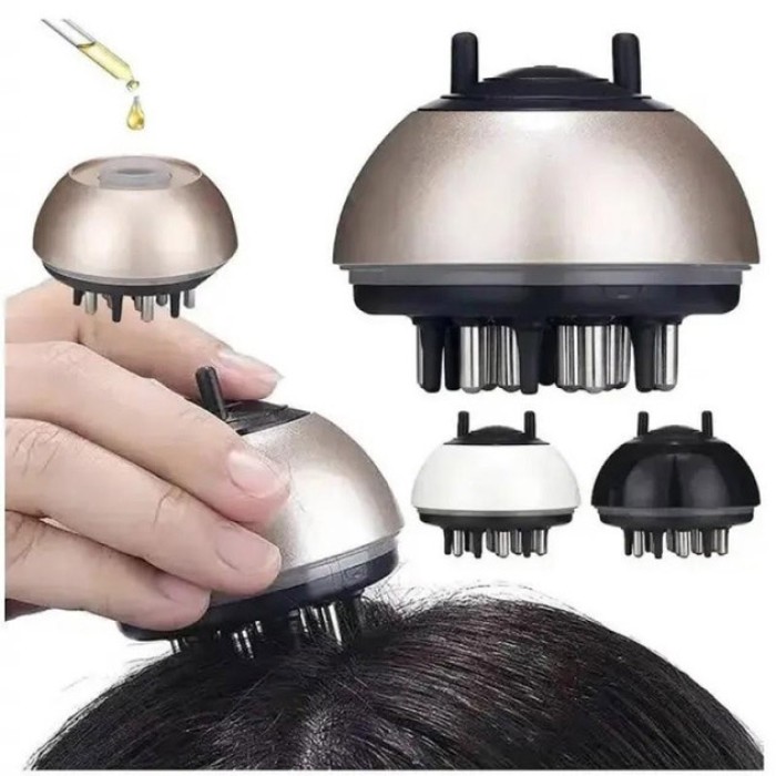 Гребінець для догляду за волоссям, масажний аплікатор для лікувальних олій 30мл DY-50