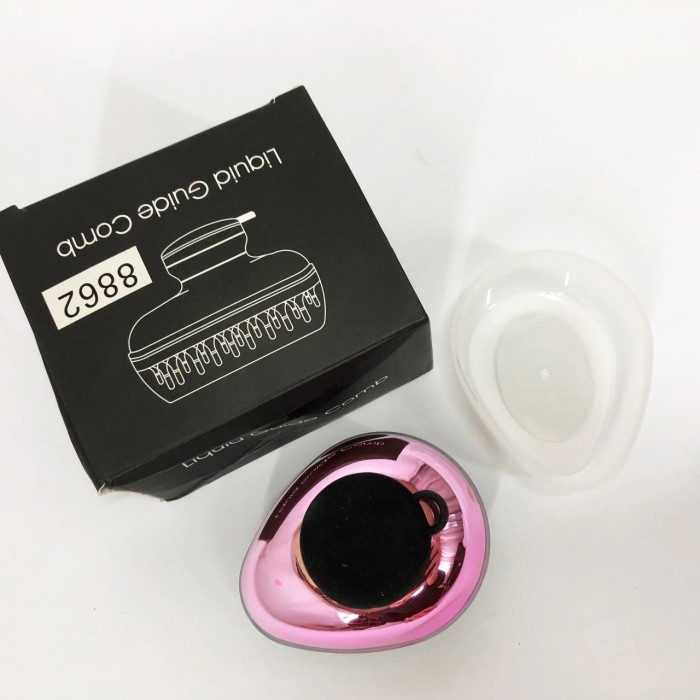 Гребінець для догляду за волоссям, масажний аплікатор для лікувальних олій 30мл DY-50