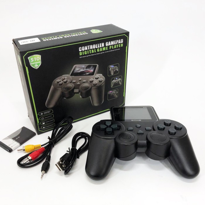 Ігрова консоль-джойстик S10 з 2.4 дюймовим LCD екраном, Ігрова приставка game, Дитяча приставка тетріс