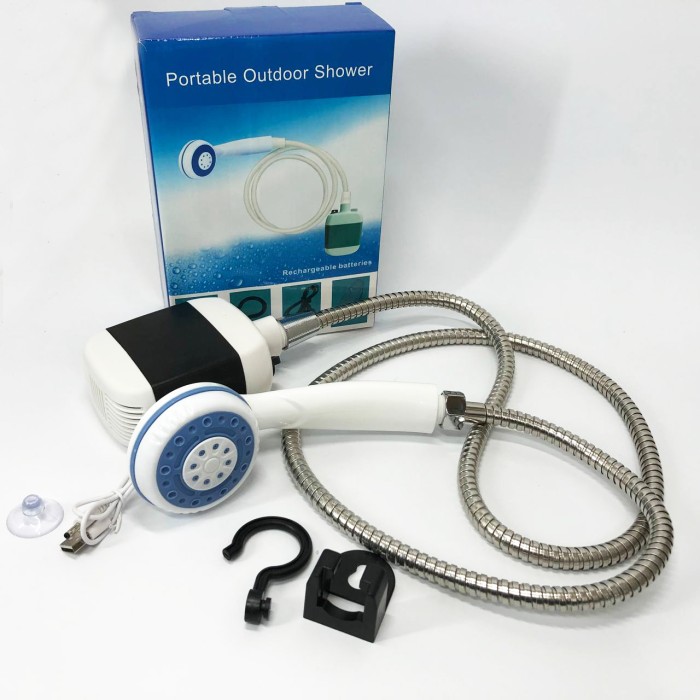 Переносний літній душ для дачі, Душ для кемпінгу на акумуляторах Портативний переносний IR-14