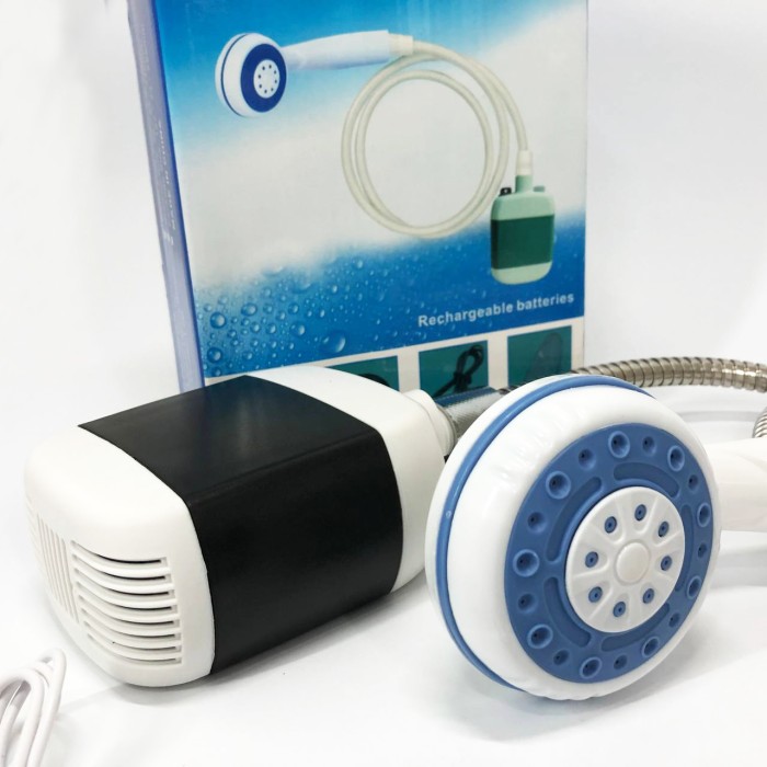 Переносний літній душ для дачі, Душ для кемпінгу на акумуляторах Портативний переносний IR-14