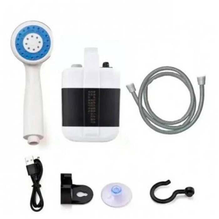 Літній душ туристичний Portable Outdoor Shower, Душ переносний туристичний Польовий з акумулятором ZW-22