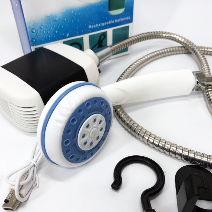 Літній душ туристичний Portable Outdoor Shower, Душ переносний туристичний Польовий з акумулятором ZW-22