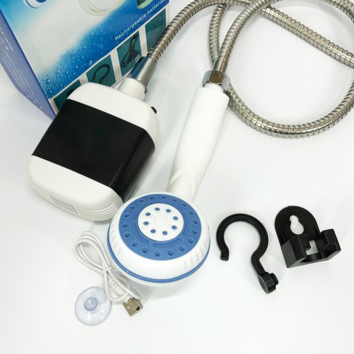 Літній душ туристичний Portable Outdoor Shower, Душ переносний туристичний Польовий з акумулятором ZW-22