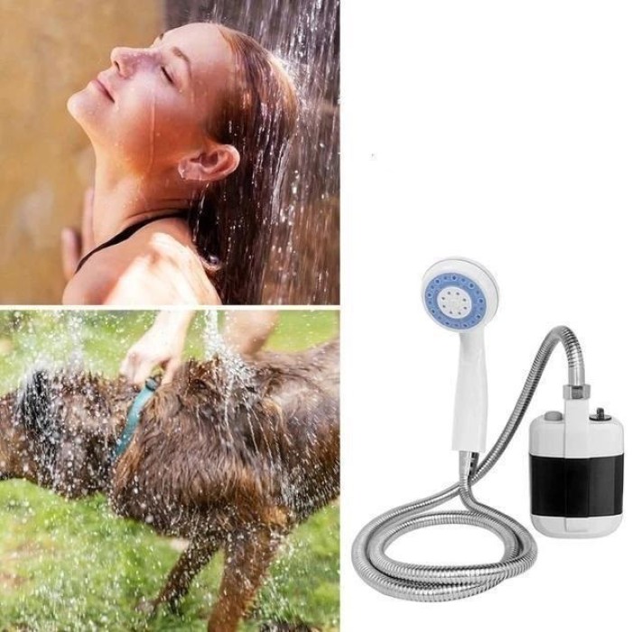 Літній душ туристичний Portable Outdoor Shower, Душ переносний туристичний Польовий з акумулятором ZW-22