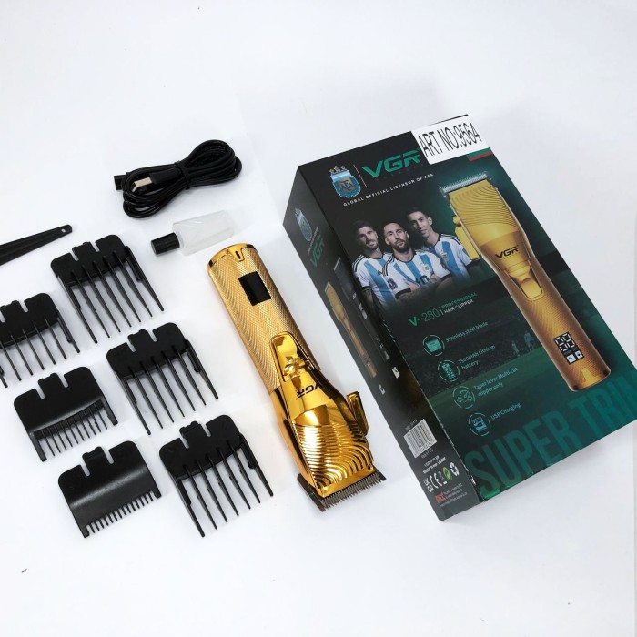 Машинка для точної стрижки бороди і волосся VGR V-280, Професійна бритва-машинка для стрижки волосся PH-19