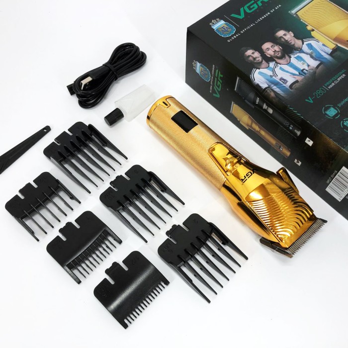 Машинка для точної стрижки бороди і волосся VGR V-280, Професійна бритва-машинка для стрижки волосся PH-19