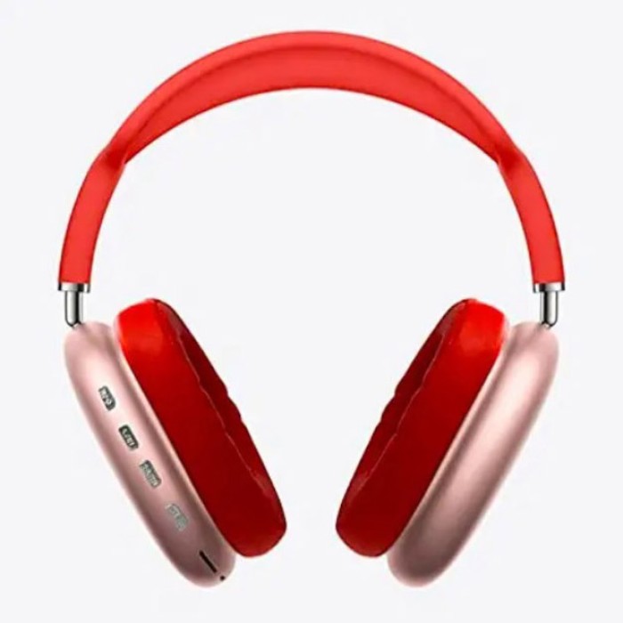 Бездротові навушники Bluetooth P9 STEREO, Бездротові bluetooth earphones. Колір: червоний