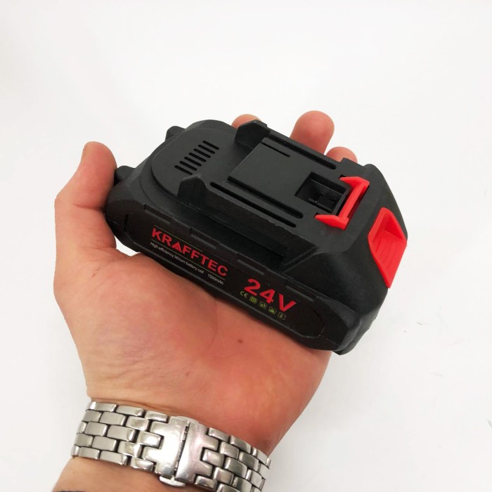 Акумулятор до електронних інструментів KRAFFTEC 24V 1500mAh, Акумулятори для шуруповерта UK-52