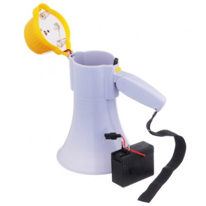 Мегафон гучномовець MEGAPHONE HW 8C, Гучномовець для дачі, Ручний мегафон рупор, Рупор RE-38