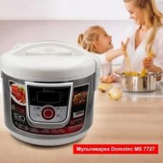 Багатофункціональна електронна мультиварка Domotec MS-7727 5 л, Мультиварка 5 л, Мультиварка PW-147 5 літрів