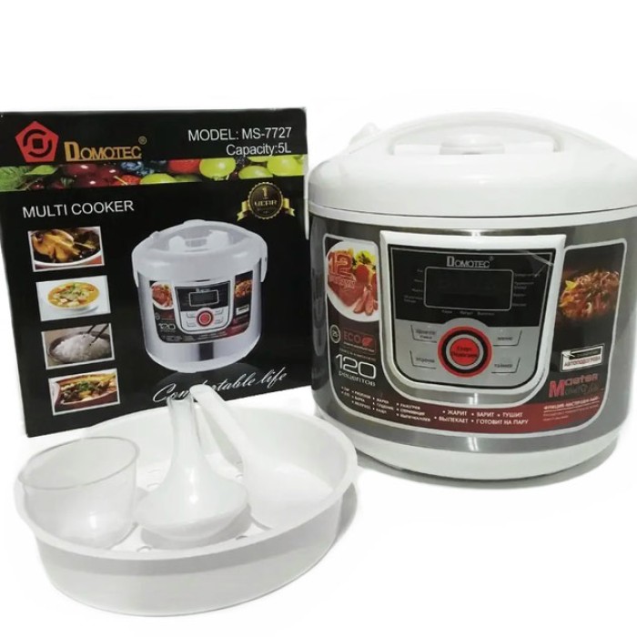 Мультиварка 5 л Domotec, Мультиварка скороварка мультиповар, Мультиварка 5 л літрів SX-26