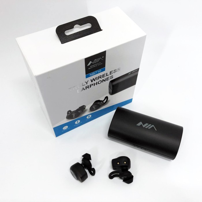 Бездротові bluetooth навушники Bluetooth NIA NB710, Бездротова блютуз гарнітура-навушники BG-89
