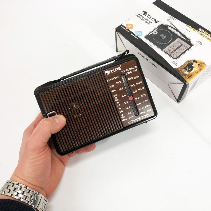 Приймач фм радіо, Радіоприймач з хорошим прийомом сигналу, Портативний радіоприймач SU-55