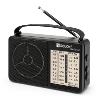 Портативний радіоприймач всехвильовий GOLON RX-607 AC, переносний приймач FM, FM-приймачі