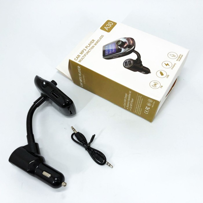 Пристрій для прослуховування аудіо в машині A30 Bluetooth, Автомобільний модулятор в машину RO-42