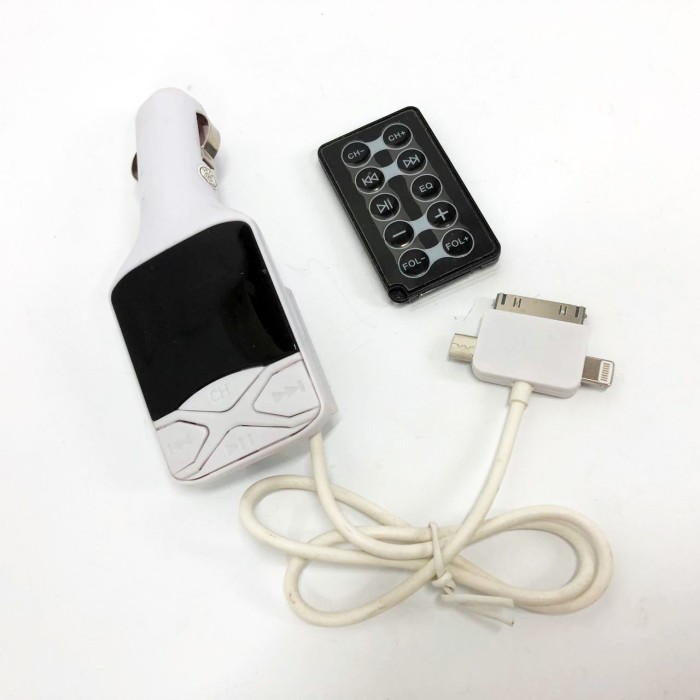 Автомобільний FM Трансмітер модулятор CM I19A SD/Usb, Фм трансмітер модулятор блютуз в прикурювач
