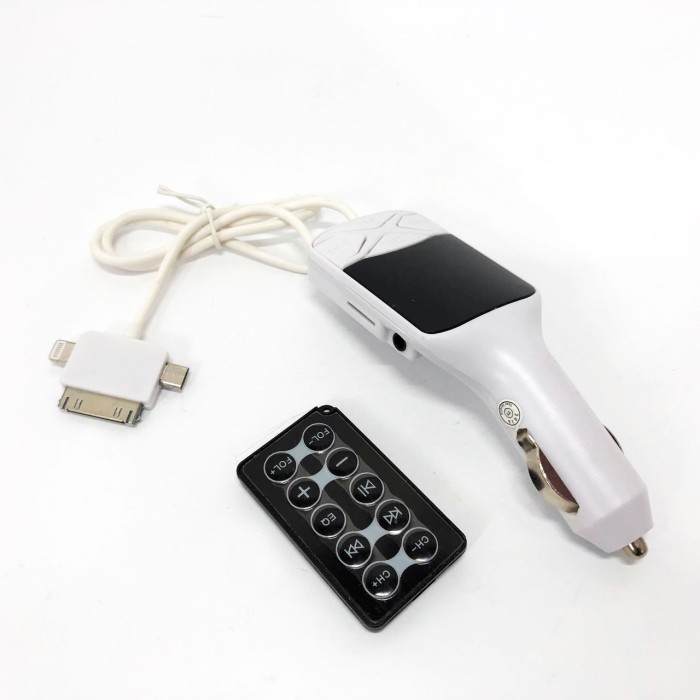 Fm модулятор до магнітоли через прикурювач CM I19A SD/Usb, Трансмітер для машини SU-685 в прикурювач