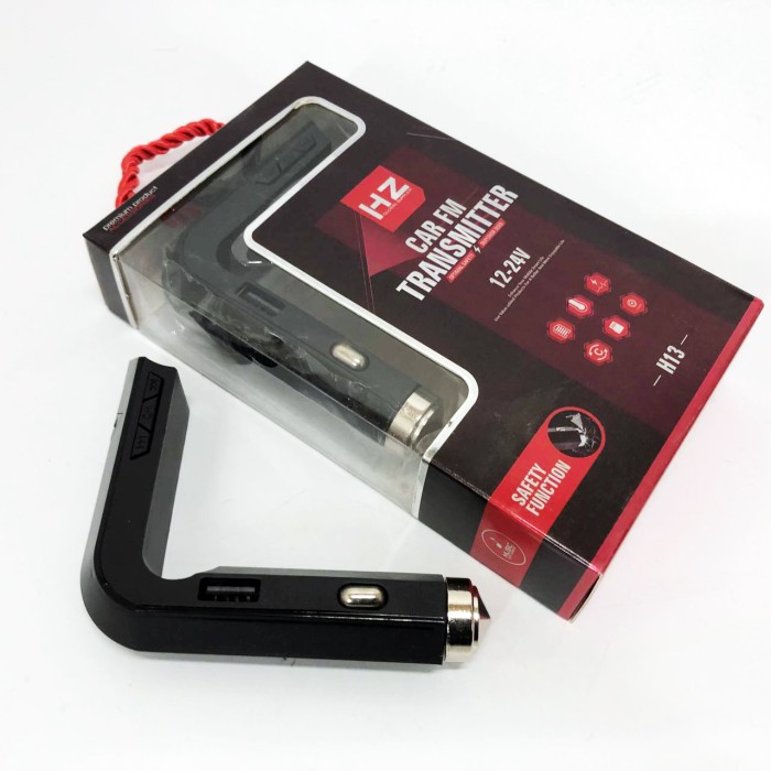 Автомобільний модулятор fm з usb HZ H13 LCD AUX/USB, FM модулятор з bluetooth, Fm UD-398 модулятор хороший